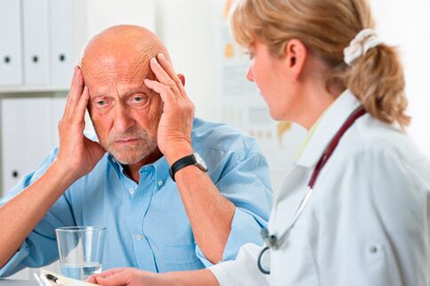 Headache with high blood pressure